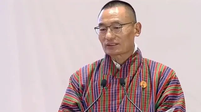 भूटान के प्रधानमंत्री शेरिंग तोबगे