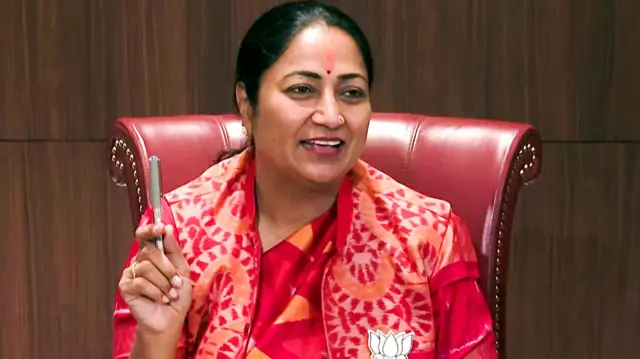 दिल्ली की मुख्यमंत्री रेखा गुप्ता