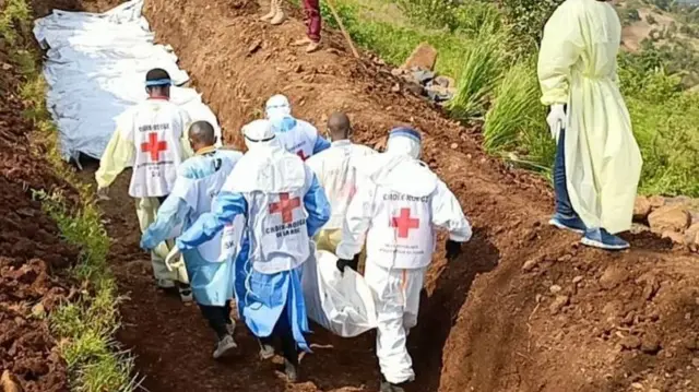 Etu ndị Red Cross si lie ozu mmadụ 18 nwụrụ n’agha na mba DR Kongo