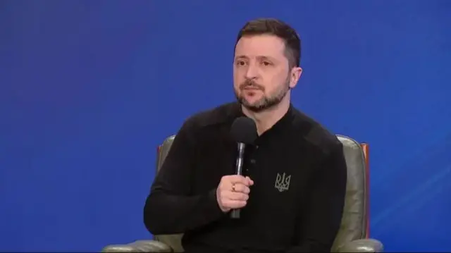 Onyeisiala mba Yukren bụ Volodymyr Zelensky