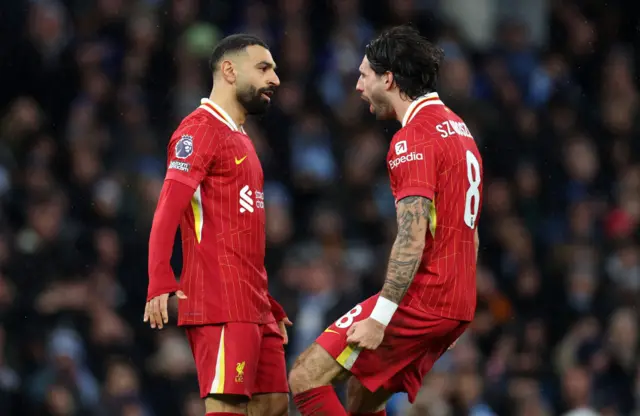 Mohamed Salah na ogbo ya bụ Dominik Szoboszlai