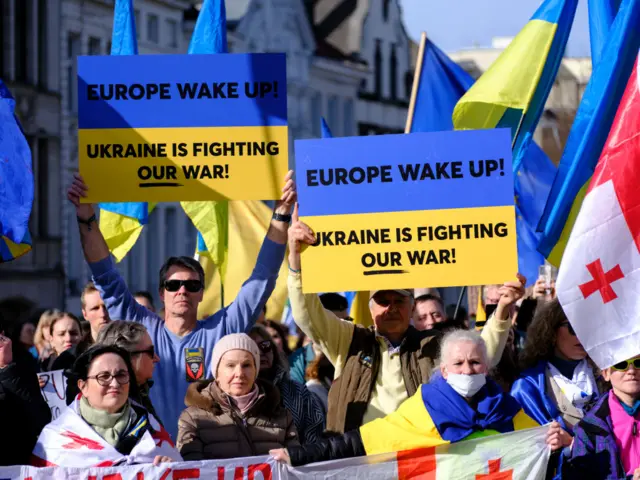 Митинг в Брюсселе