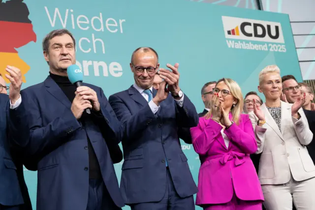 Ebe Friedrich Merz na-ekele ndị mmadụ dịka o nwetere mmeri na ntụliaka ọkwa chanselọ Germany