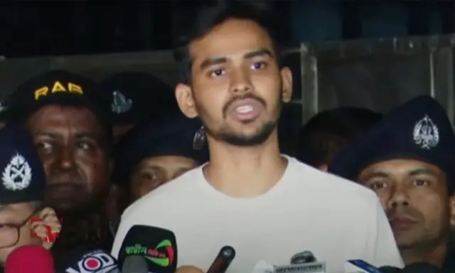 স্থানীয় সরকার উপদেষ্টা আসিফ মাহমুদ সজীব ভূঁইয়া