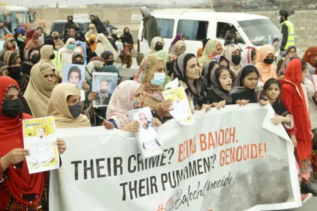 بلوچ یکجہتی کمیٹی کے زیر اہتمام بلوچستان میں احتجاجی ریلیاں