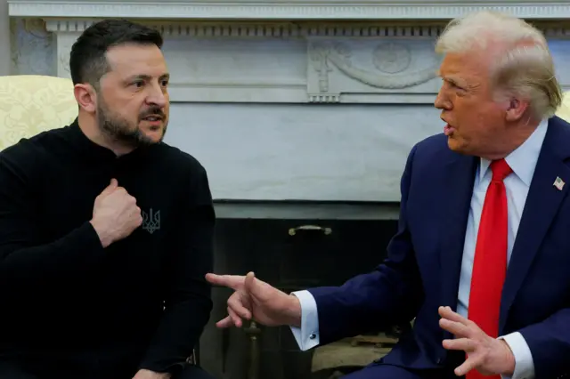 Зеленський і Трамп суперечка
