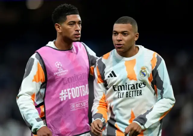Kylian Mbappe na Jude Bellingham