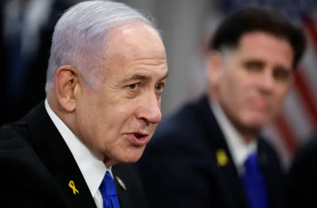 رئيس الوزراء الإسرائيلي بنيامين نتنياهو