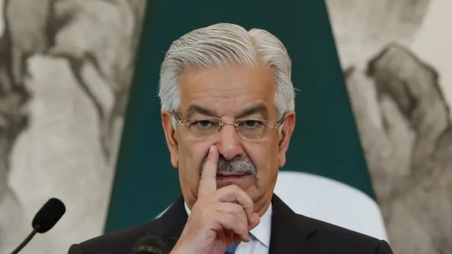 وزیر دفاع خواجہ آصف