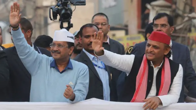 अरविंद केजरीवाल और अखिलेश यादव