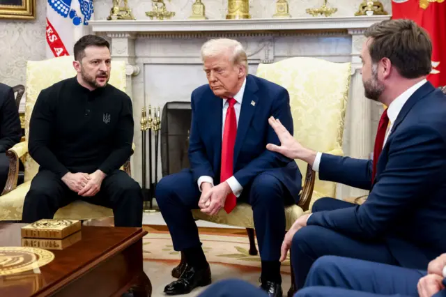 Трамп, Зеленський, Венс