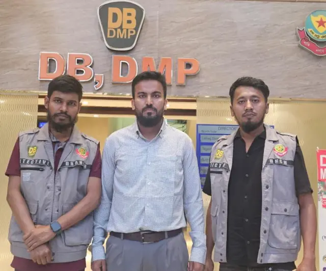 গ্রেফতারকৃত মো. রাসেল হোসেন