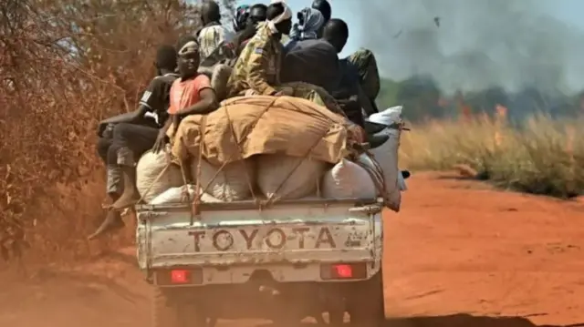 O ruola afọ ise agha na-aga n'ihu na Saut Sudan