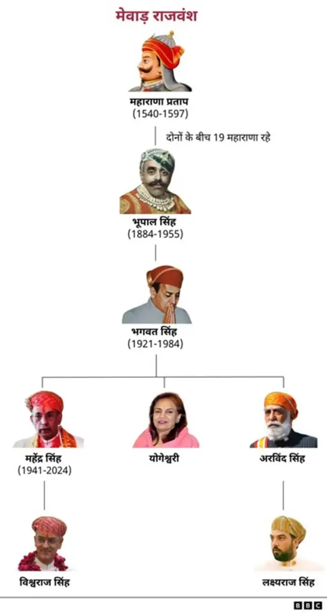 मेवाड़ राजपरिवार