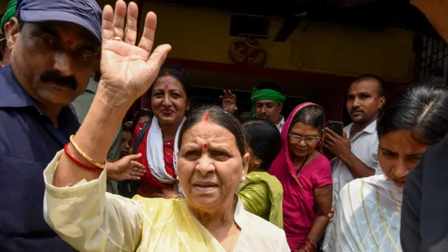 बिहार की पूर्व सीएम राबड़ी देवी