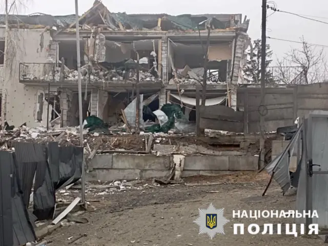 Разрушенные дома в Бучанском районе Киевской области