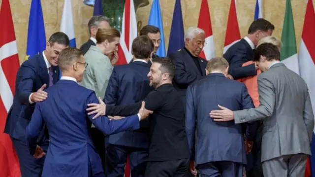 نشست رهبران اروپا در لندن