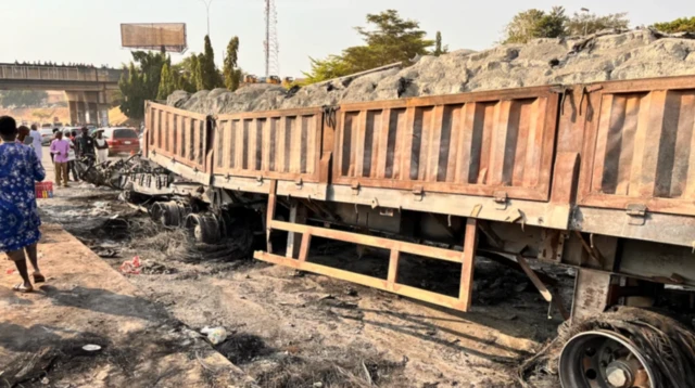 Ụgbọala Dangote kpara mkpamkpa ahụ
