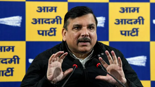 आम आदमी पार्टी के सांसद संजय सिंह