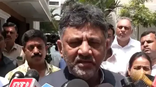 कांग्रेस नेता डीके शिवकुमार