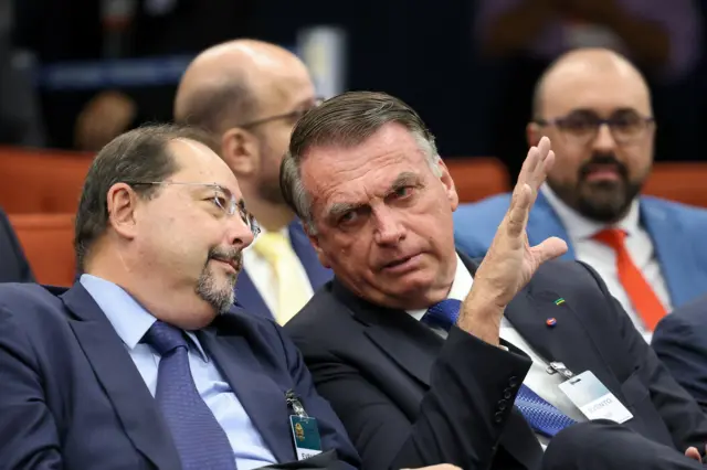 Jair Bolsonaro e Celso Villard