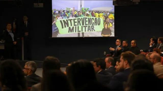 Vídeo do 8 de Janeiro exibido no STF