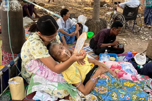 နေပြည်တော်ငလျင်ကြောင့် ထိခိုက်ဒဏ်ရာရသူများ