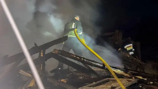 यूक्रेन के दनिप्रो शहर में हुए रूसी ड्रोन हमले