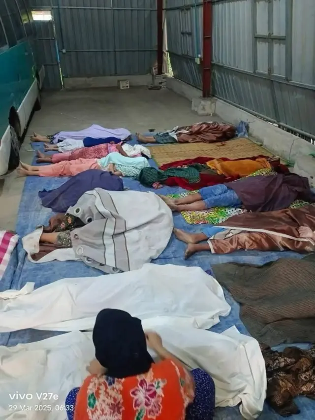 စစ်ကိုင်းမြို့ထဲမှာ ငလျင်ဒဏ်ကြောင့် သေဆုံးသွားသူတွေ