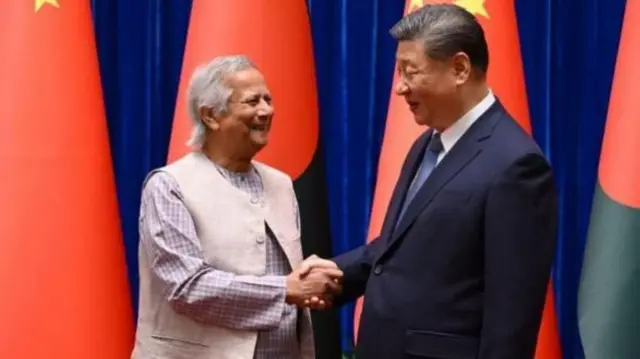 मोहम्मद यूनुस और चीन के राष्ट्रपति