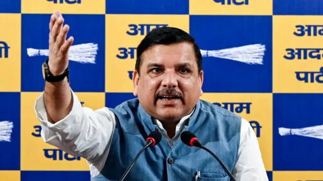 आम आदमी पार्टी के नेता संजय सिंह