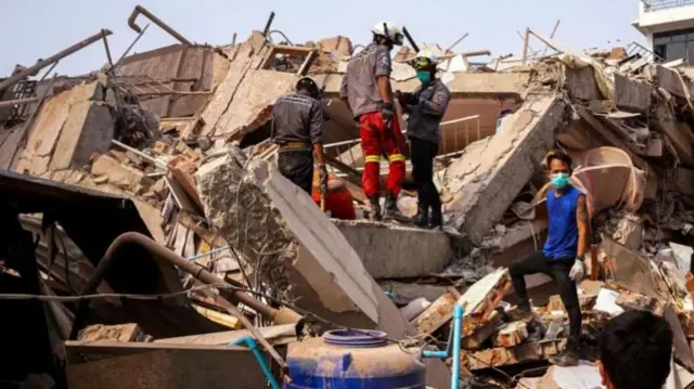 म्यांमार भूकंप