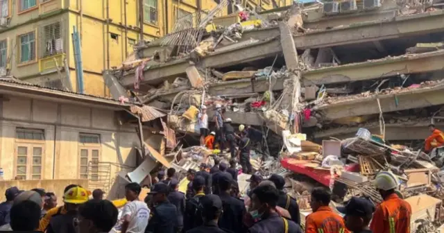 Ọtụtụ ụlọ a kpọkara n'ihe ala ọmajiji mere na Myanmar