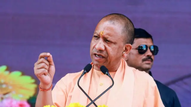 उत्तर प्रदेश के मुख्यमंत्री योगी आदित्यनाथ
