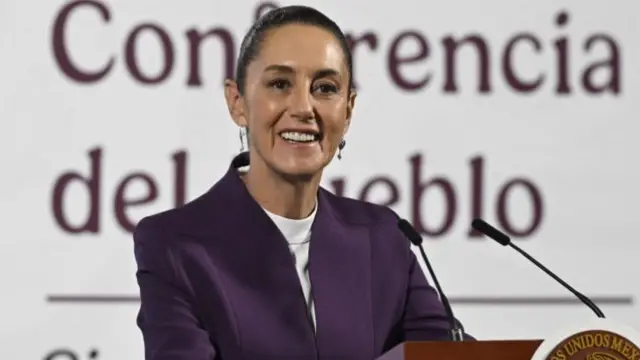मेक्सिको की राष्ट्रपति क्लाउडिया शीनबाम