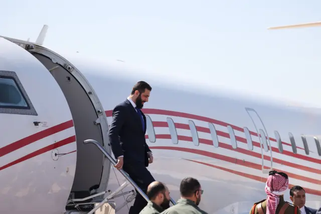 رئيس المرحلة الانتقالية في سوريا أحمد الشرع