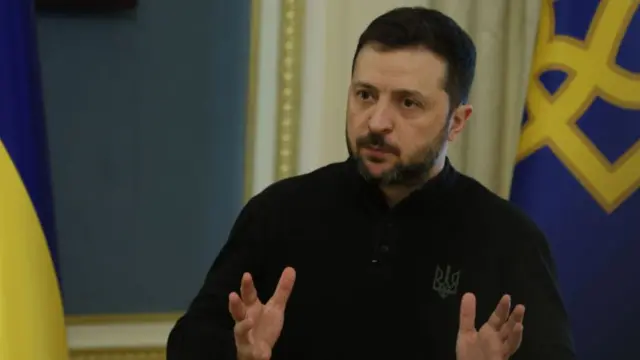 यूक्रेन के राष्ट्रपति वोलोदिमीर ज़ेलेंस्की