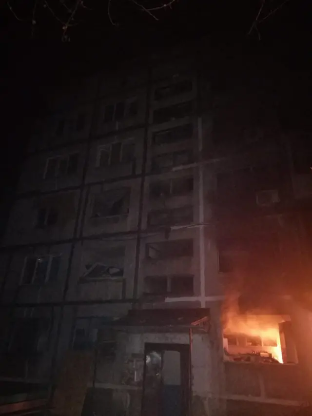 Филашкин опубликовал фото поврежденной многоэтажки