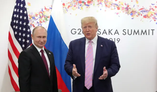 Trump da Putin