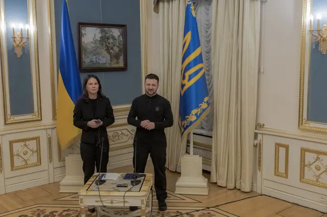 Зеленский и Бербок