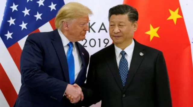 Donald Trump na Xi Jinping