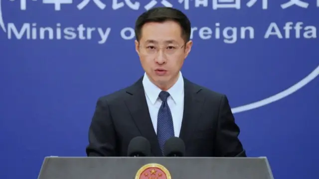 चीनी विदेश मंत्रालय के प्रवक्ता लिन जियान