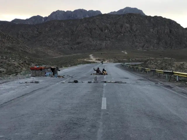 بلوچستان میں دھرنا