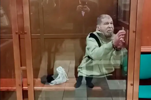Стивен Хаббард во время суда в Москве в октябре 2024 года