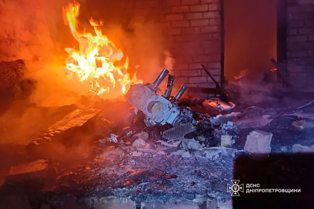 Результаты атаки российских дронов на Днепропетровскую область