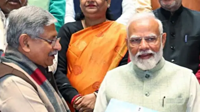 राजीव रंजन सिंह उर्फ लल्लन सिंह और पीएम मोदी