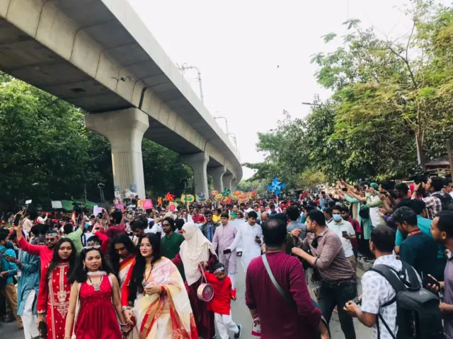 বর্ষবরণ আনন্দ শোভাযাত্রা