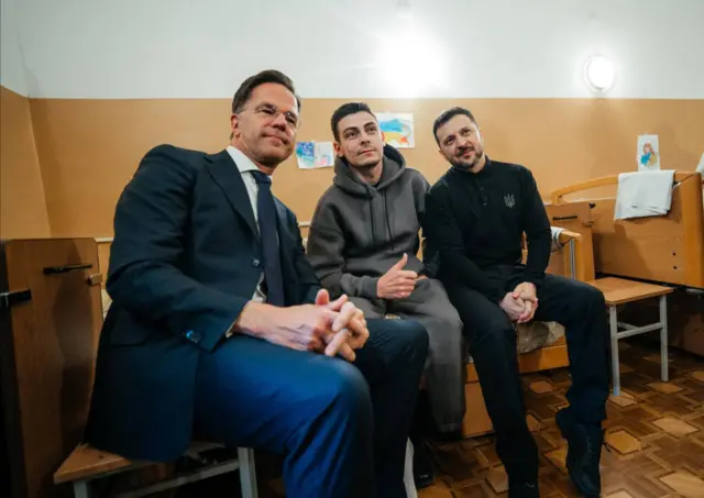 Рютте и Зеленский