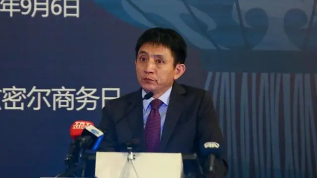 Li Chenggang ni mjumbe wa zamani wa Shirika la Biashara Ulimwenguni na mwakilishi wa Umoja wa Mataifa