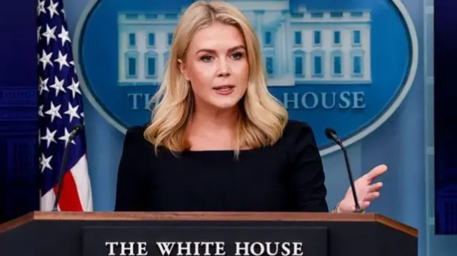 प्रेस सचिव कैरोलिन लेविट